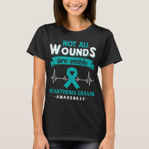 T-shirt Toutes les blessures ne sont pas visibles Myasthen