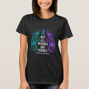 T-shirt Toutes les blessures ne sont pas visibles Préventi