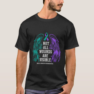 T-shirt Toutes les blessures ne sont pas visibles Préventi