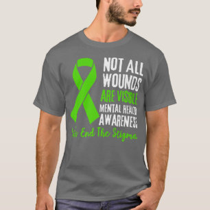 T-shirt Toutes les blessures ne sont pas visibles Sensibil