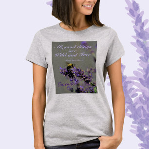 T-shirt Toutes les bonnes choses Wild and Free Bumblebee F