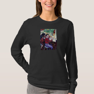 T-shirt Toutes les bonnes filles reçoivent de la crème gla