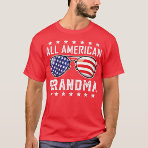 T-shirt Toutes les Chemise grand-mère américaine 4 juillet