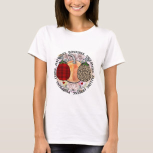 T-shirt Toutes les choses tombent la saison