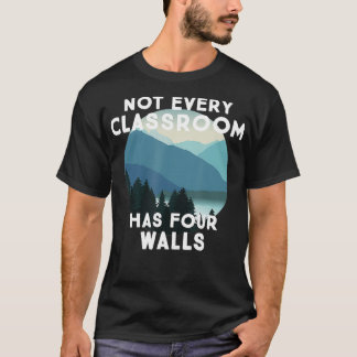 T-shirt Toutes Les Classe N'Ont Pas Quatre Murs Voyage Nat