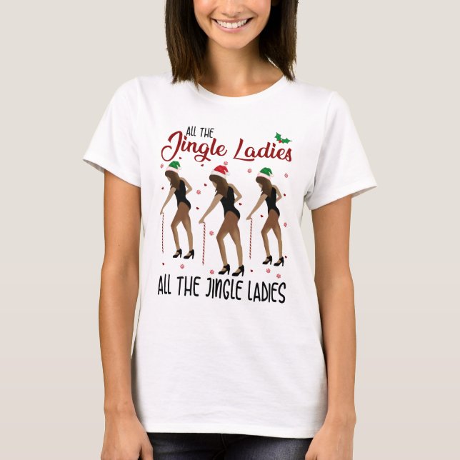 T-shirt Toutes Les Dames Jingle Toutes Les Dames Jingle (Devant)