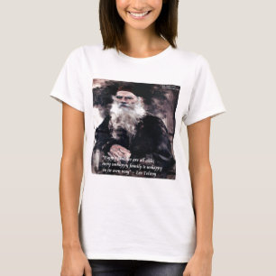 T-shirt Toutes les familles heureuses se ressemblent, mais