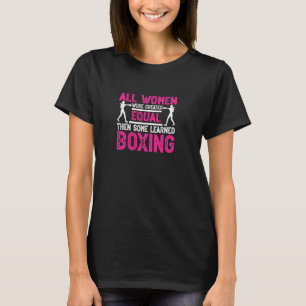 T-shirt Toutes Les Femmes Ont Été Créées Également Gants D