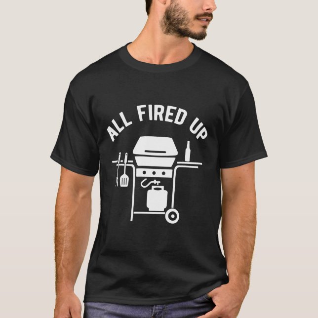 T-shirt Toutes les grillades du barbecue (Devant)