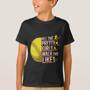 T-shirt Toutes les jolies filles marchent comme ça Joueuse
