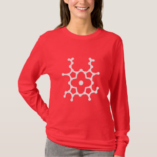 T-shirt Toutes les longues douilles rouges