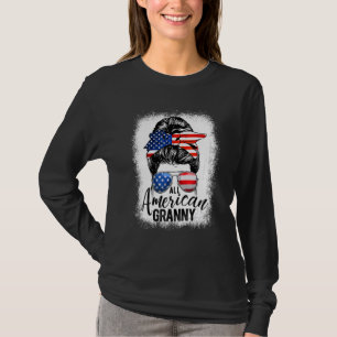 T-shirt Toutes les mamies américaines 4 juillet Maman Mess