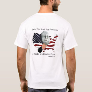 T-shirt Toutes les roches sur le dos