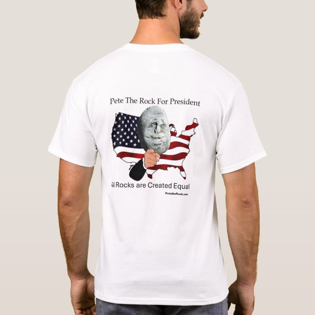 T-shirt Toutes les roches sur le dos (Dos)