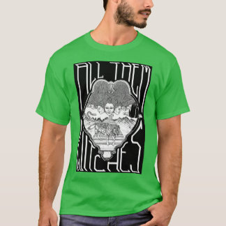 T-shirt Toutes les sorcières ATW noir et blanc