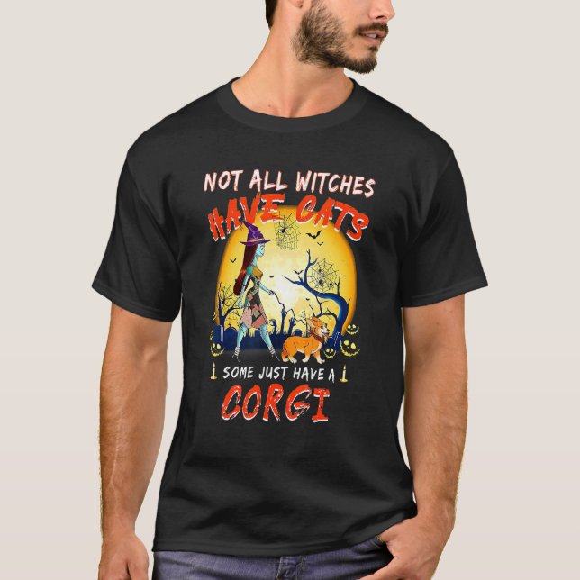 T-shirt Toutes Les Sorcières N'Ont Pas De Chats Certains O (Devant)