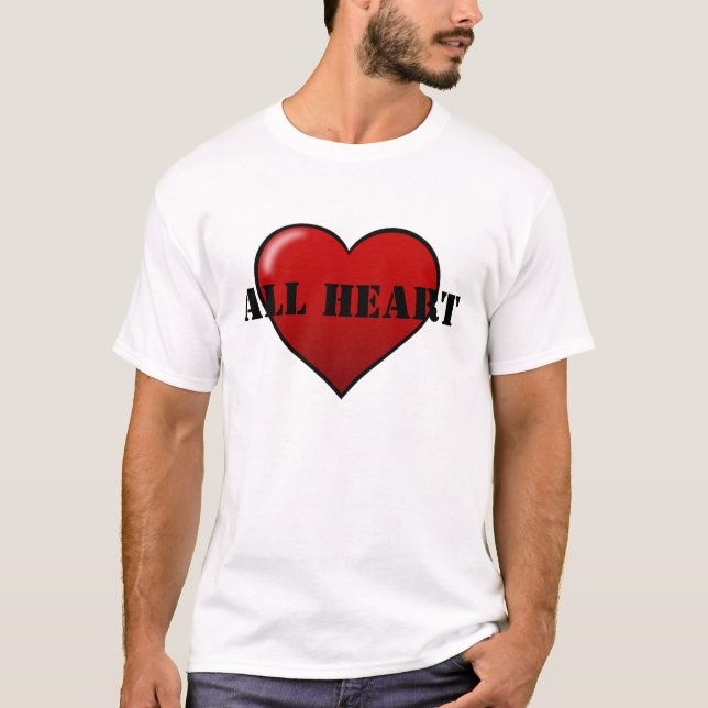T-shirt Toutes Petites Filles Coeur (Devant)