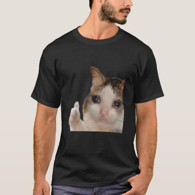 T-shirt TOUTu2019S BON CHAT MEME CAT (Devant)