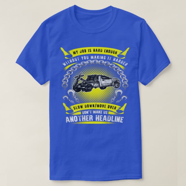T-shirt Tow Lives MattRalentir plus sur (Design devant)