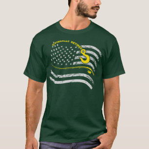 T-shirt Tow Truck Driver Fishing Retirement