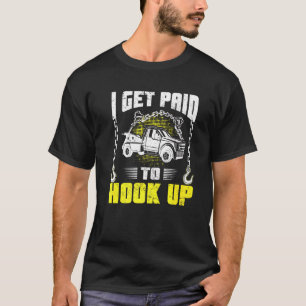 T-shirt Tow Truck Driver Roadside Assistance Wrecker Towin