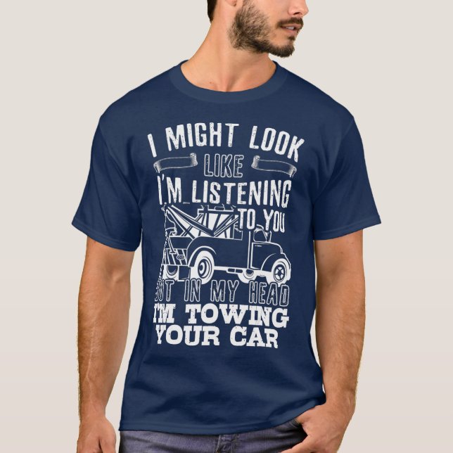 T-shirt Tow Truck Idée cadeau Tow Truck (Devant)