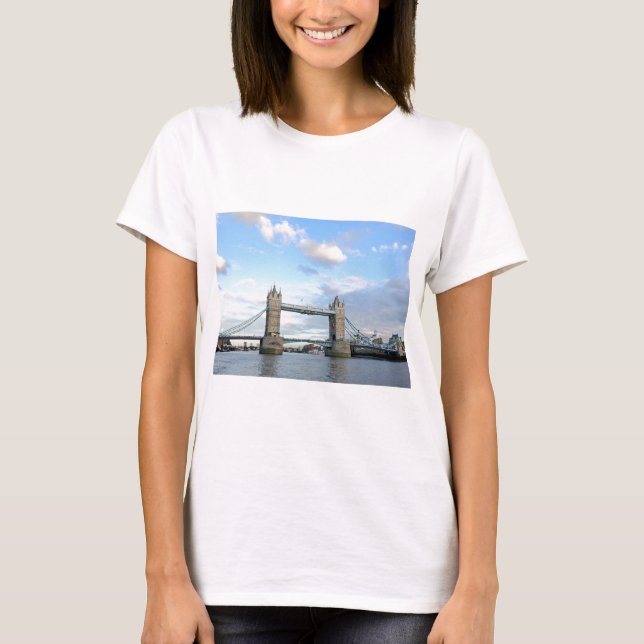 T-shirt Tower Bridge-Londres (Devant)