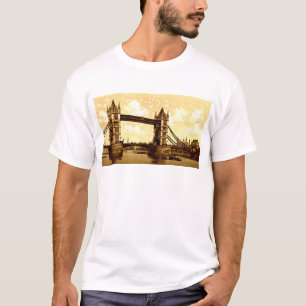 T-shirt Tower Bridge Londres 1900
