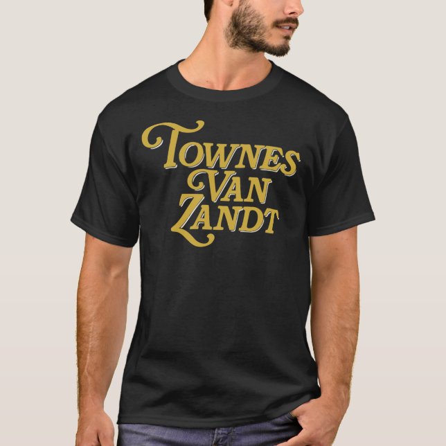 T-shirt Townes Van Zandt Essential  (Devant)