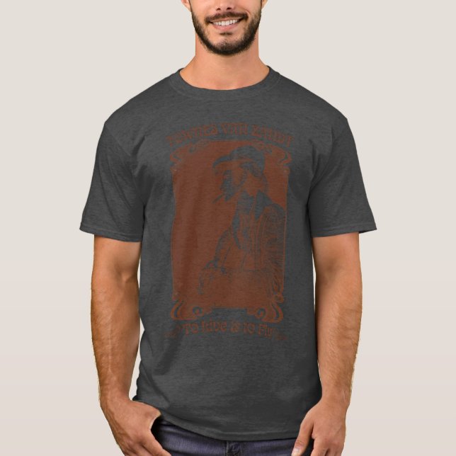 T-shirt Townes Van Zandt Retro Style Fan Design (Devant)