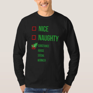 T-shirt Toxicomanie Travailleur social Funny Pajama Christ