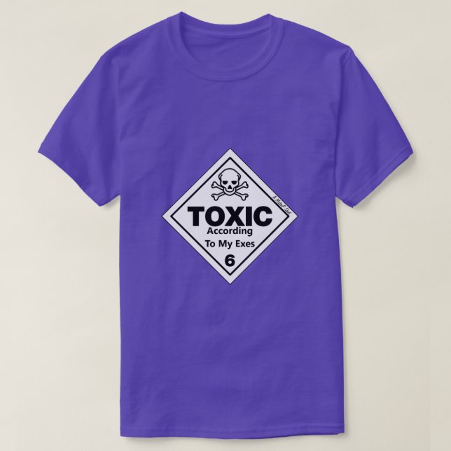 T-shirt Toxique - Une chemise MisterP (Design devant)