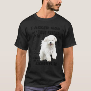 T-shirt Toy Bichon Frise Dit Maman Papa mou Bichon Teneri