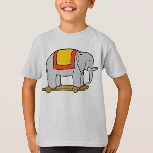 T-shirt Toy Elephant Vintage Art