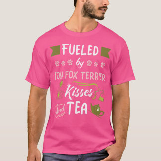 T-shirt Toy Fox Terrier Baisers Et Thé