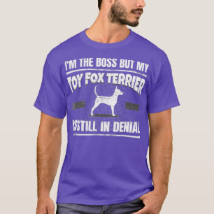 T-shirt Toy Fox Terrier Dog Entraînement Drôle Amateur de