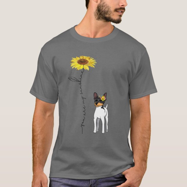 T-shirt Toy Fox Terrier, Mes amis, Mon soleil (Devant)