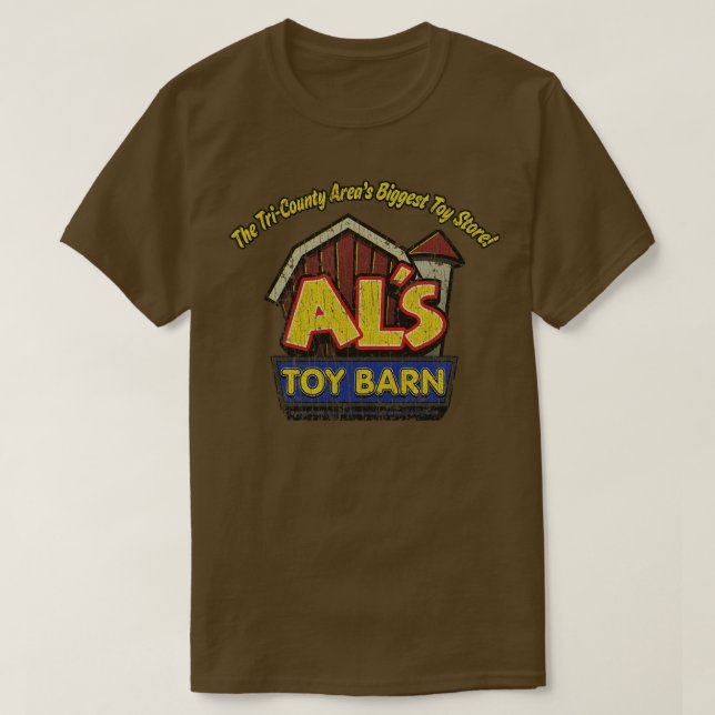 T-shirt Toy Store Als Toy Barn 1995 (Design devant)
