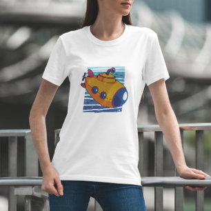 T-shirt Toy Submarine Ocean Cartoon