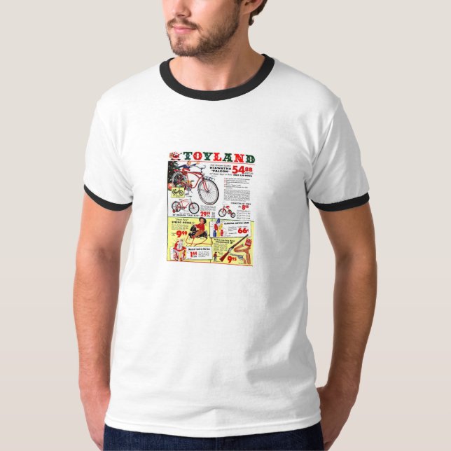 T-shirt - Toyland - les années 1950 - Noël - (Devant)