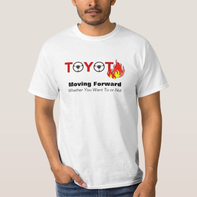 T-shirt Toyota : Avancer (Devant)