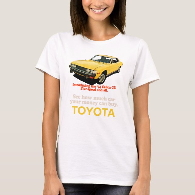 T-SHIRT TOYOTA CELICA GT 1974617 (Devant)