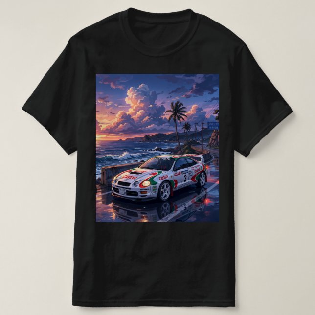 T-shirt Toyota Celica GT-Four (Design devant)