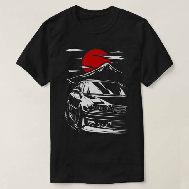 T-shirt Toyota Chaser jzx100 Tourer V Essential T-Shirt.pn (Design devant)