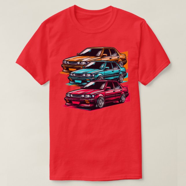 T-shirt Toyota Corolla 17 (Design devant)