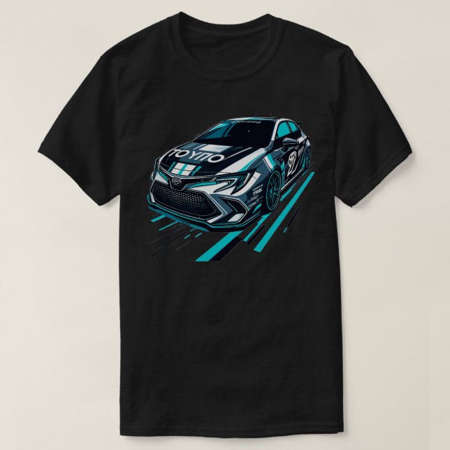 T-shirt Toyota Corolla 8 (Design devant)