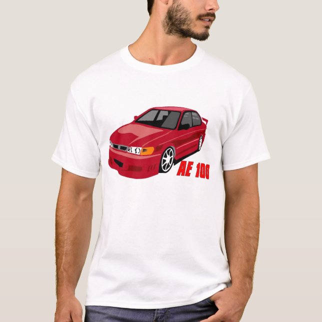 T-shirt Toyota Corolla AE100 (Devant)