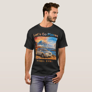 T-shirt Toyota Gaia Allons Voir des Endroits