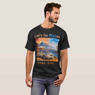 T-shirt Toyota Gaia Allons Voir des Endroits