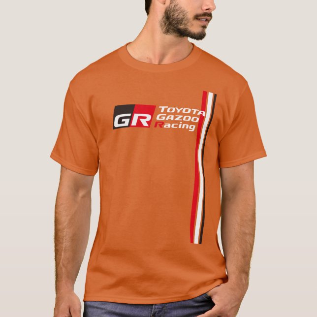 T-shirt Toyota GR wrc racing 86 yaris supra GAZOO RACING g (Devant)